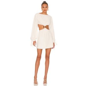 L'Academie White Mini Dress
